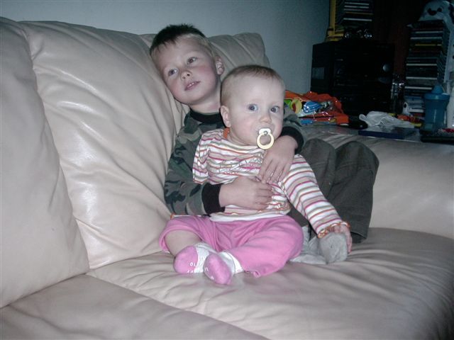 Tom en Tessa Oktober 2004