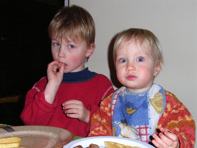 Tom en Tessa December 2005